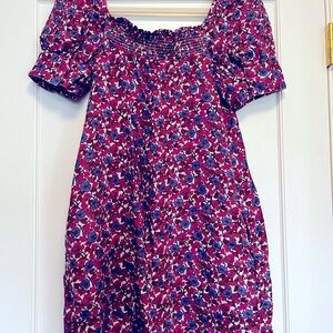 Floral Puff Sleeve Dress
